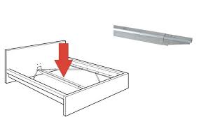 ikea skorva center support beam for bed