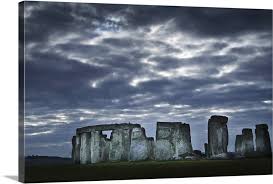 Uk Stonehenge Scenic View At Dawn