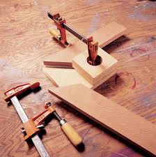 gluing miters