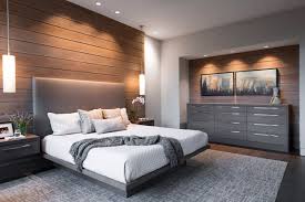 Master bedroom with modern glass fireplace. 75 Beautiful Modern Master Bedroom Pictures Ideas March 2021 Houzz