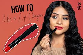 how to use a lip crayon liveglam