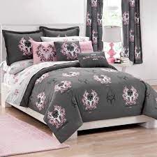 Bone Collector Pink And Grey Bedding