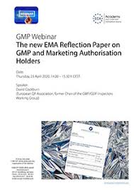 It helps students, build their writing skills as well as learn through their past experiences. Webinar The New Ema Reflection Paper On Gmp And Marketing Authorisation Holders Eca Academy