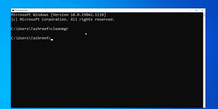 windows pc using the command prompt