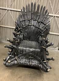 sword throne chair prop meval