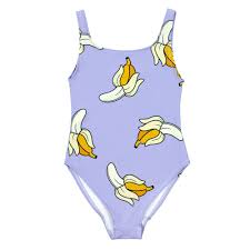 Batoko Bananas Swimsuit Swimsuits Swimwear Brands Purple