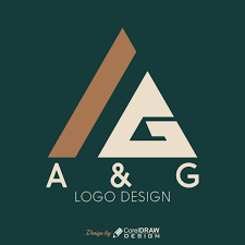 a and g logo vector design