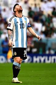lusail argentina s lionel messi reacts