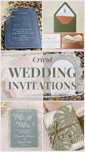 stunning cricut wedding invitations