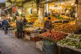 travel4pictures | Amman | Fruit and vegetable market, Amman, Jordan