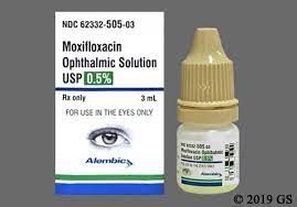vigamox moxifloxacin uses side