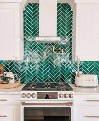 12 Green Kitchen Tiles For A Serene