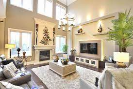 home with high ceiling