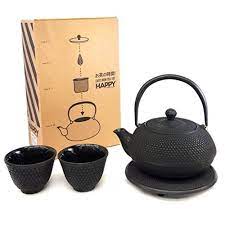 Zens ceramic teapot set, modern japanese tea pot set with infuser for loose tea, 27 ounce white matte porcelain teapots with 4 teacups & rattan coasters for women gift. 10 Best Japanese Teapots Our Favorites In The World Anime Impulse
