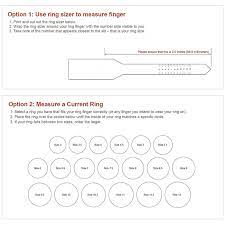 ring size charts help in a pinch