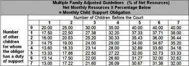 18 Experienced Chart For Child Support