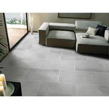silver porcelain floor tile
