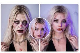 zombie filter make zombie face makeup