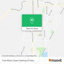 pure water carpet cleaning in el paso