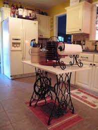 upcycled sewing machine table 10