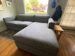 ian room and board sofa with chaise for