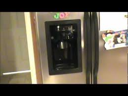 No need to even turn off the water, simply turn the filter to the left to remove. How To Fix Ge Refrigerator Frozen Dispenser Or Water Line No Water Ge Repair Waterline Water Tap Youtube
