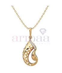armaa jewels gold 17 ps diamond pendant