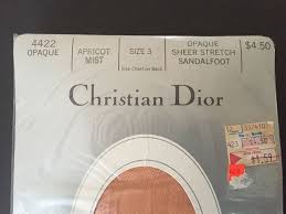 Details About Christian Dior Vintage Opaque Sheer Stretch
