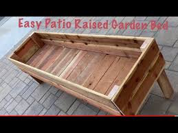 Raised Garden Bed For The Patio
