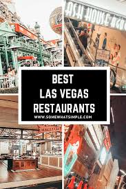 best restaurants in las vegas on the
