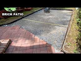How To Lay A New Brick Patio This Old