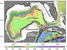 Gulf Of Mexico Water Depths Dr Jeff Masters Wunderblog