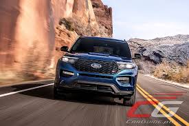 Ford fits the st with the same drive modes as other explorer models, including eco, normal, sport, slippery, trail, deep snow/sand and tow/haul. The 2020 Ford Explorer St Is Faster Than A Range Rover Sport W 13 Photos Carguide Ph Philippine Car News Car Reviews Car Prices