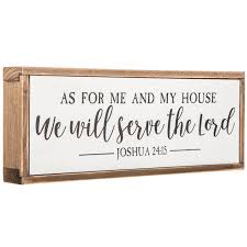 as for me and my house sign hobby lobby