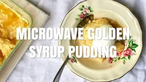 golden syrup pudding in the microwave