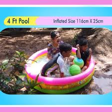 inflatable kids water pool 4 feet