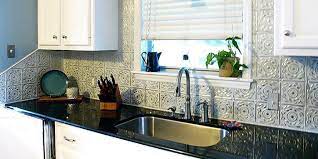 In special the modern article we'll provide some ideas for panel kitchen backsplash. Artisan Tin Colors Tin Backsplash Kitchen Tin Backsplash Tin Tile Backsplash