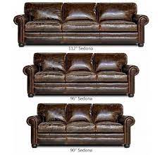 sedona oversized seating leather sofa set