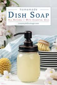 easy homemade dish soap recipe that
