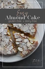 easy almond cake gluten free dairy