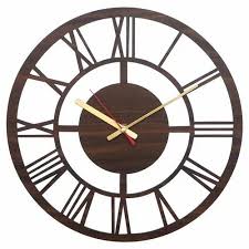 Og Round Wooden Wall Clocks Size