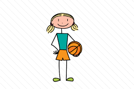 Basketball Girl Svg Cut File By Creative Fabrica Crafts Creative Fabrica