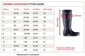 Hunter Size Guide