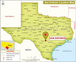 where is san antonio located in texas usa