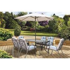 Grantham 6 Seater Patio Table Chair