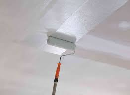 how to paint a ceiling by roller