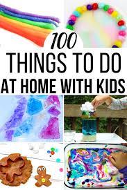 100 fun things to do at home all year