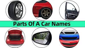 learn names of diffe auto parts