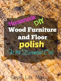 homemade natural wood polish for