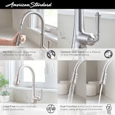 dual spray function kitchen faucet